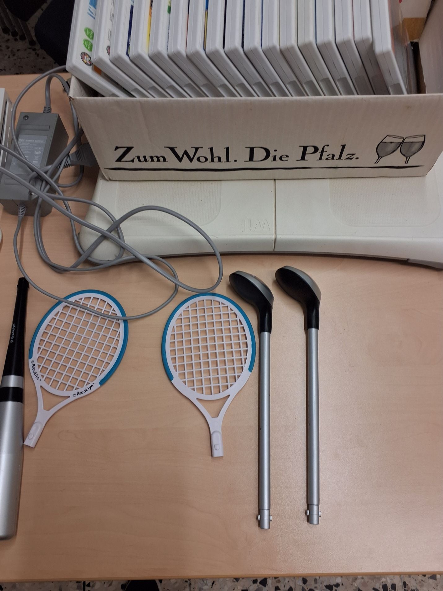 Wii station med tilbehør