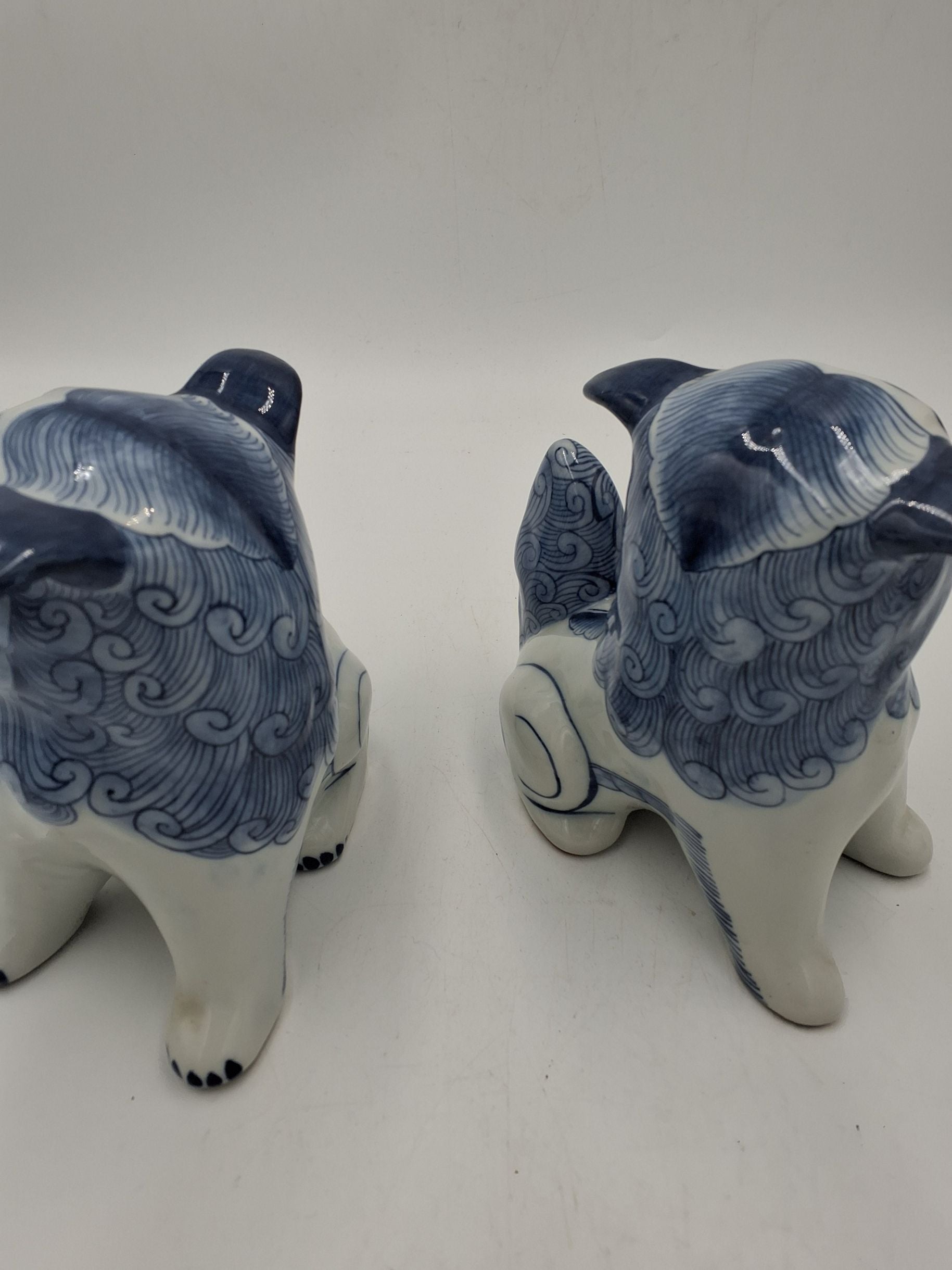 Kinesiske porselæns hunde