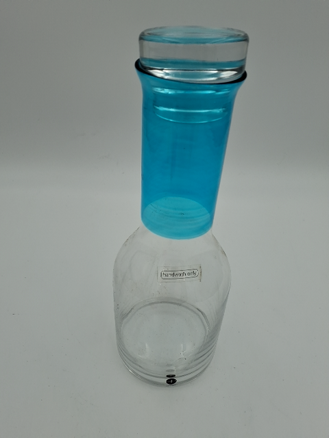 Matz Borgstrøm karaffel + 4 snapseglas