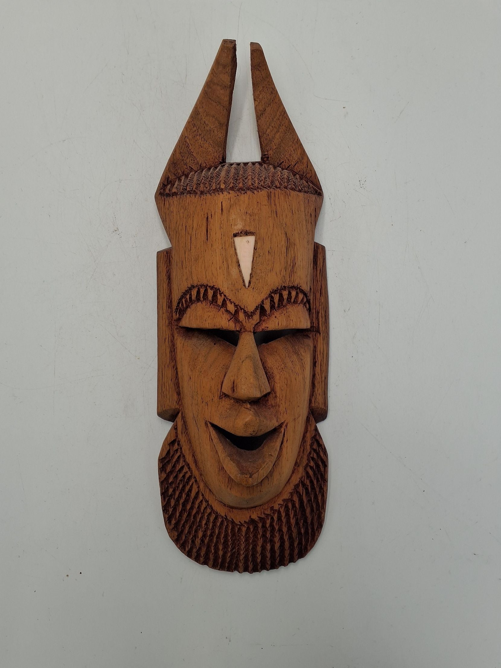 Træ Maske.