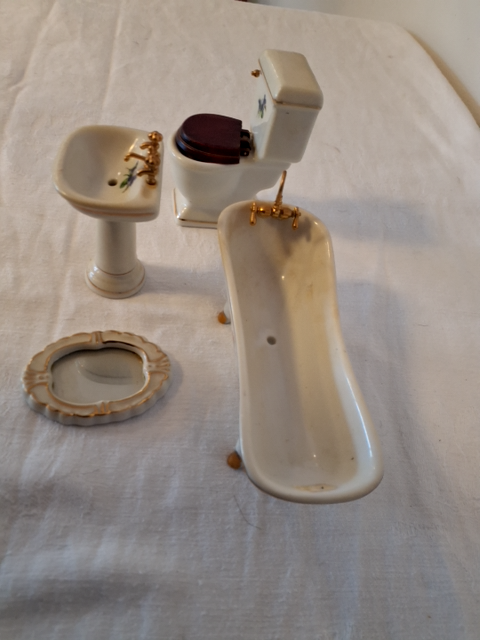 Mini Porcelæn badeværelseseæt