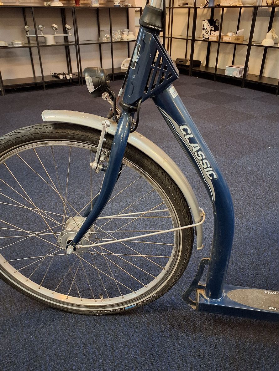 3-hjulet cykel m. bagagekurv