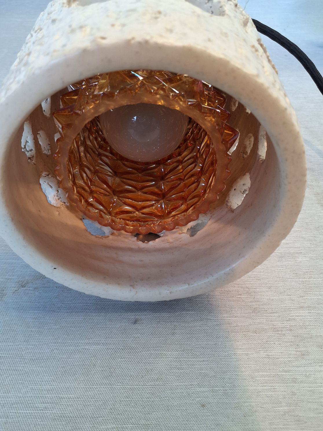 Keramik lampe