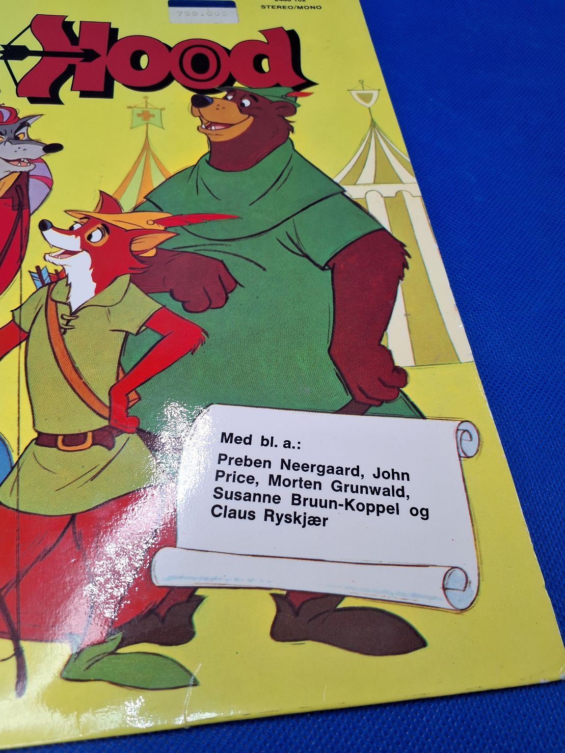 LP. Robin Hood ,fortælling