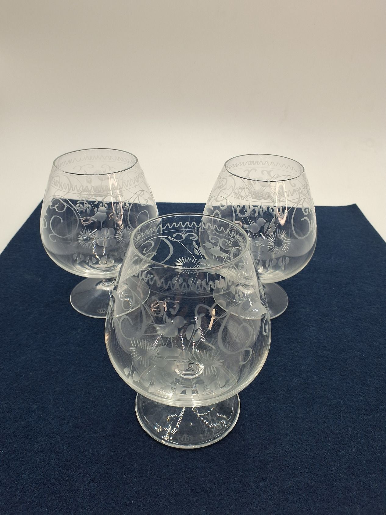 3 x Bird & Flower cognac
