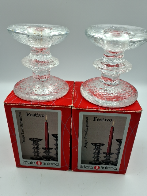 2 stk. iittala Lysestager Festivo