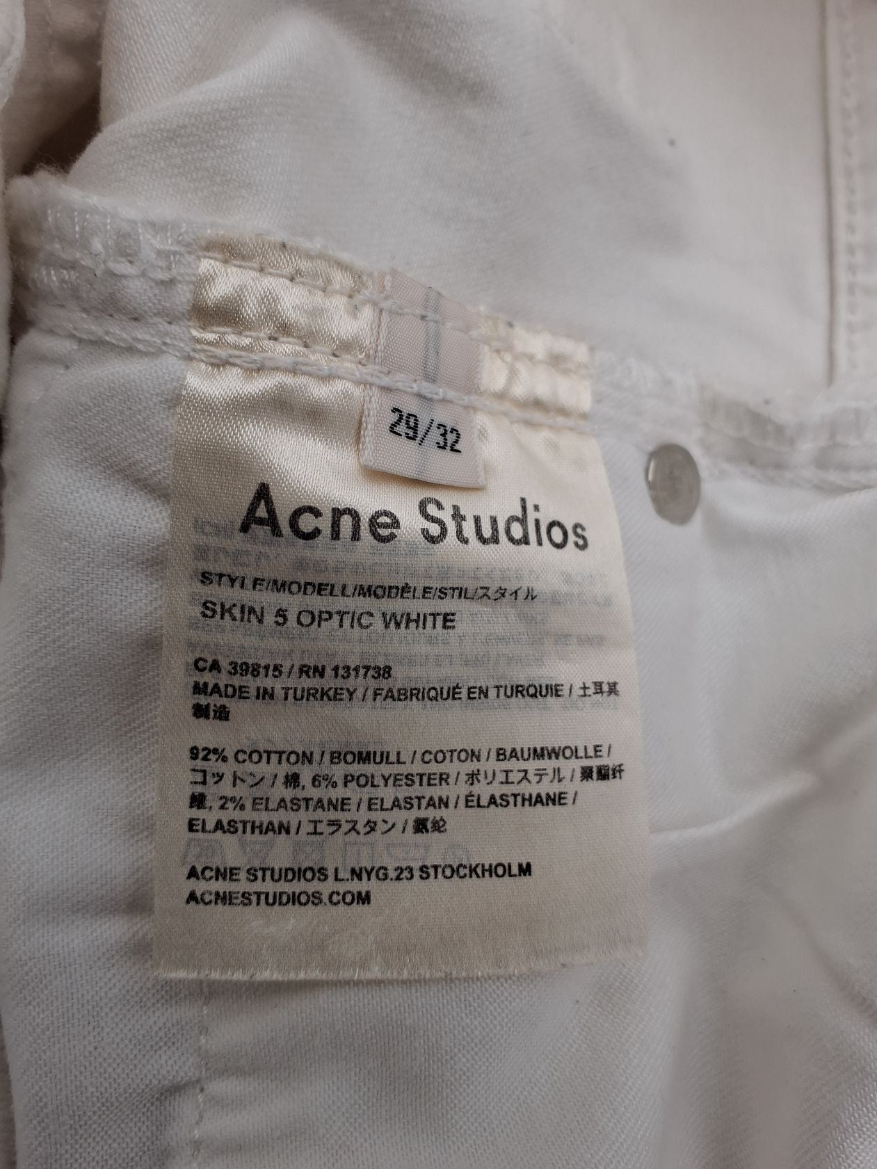 Acne Studios Bukser