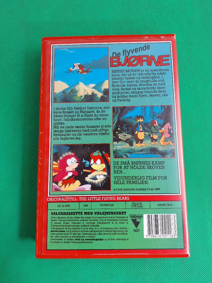 VHS. De flyvende Bjørne