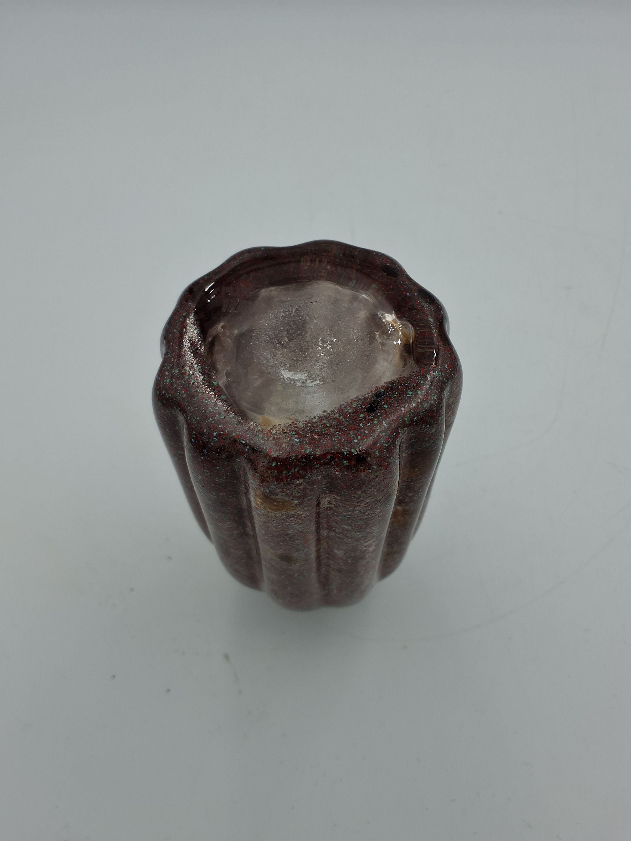 Benny Motzfeldt rødbrun vase