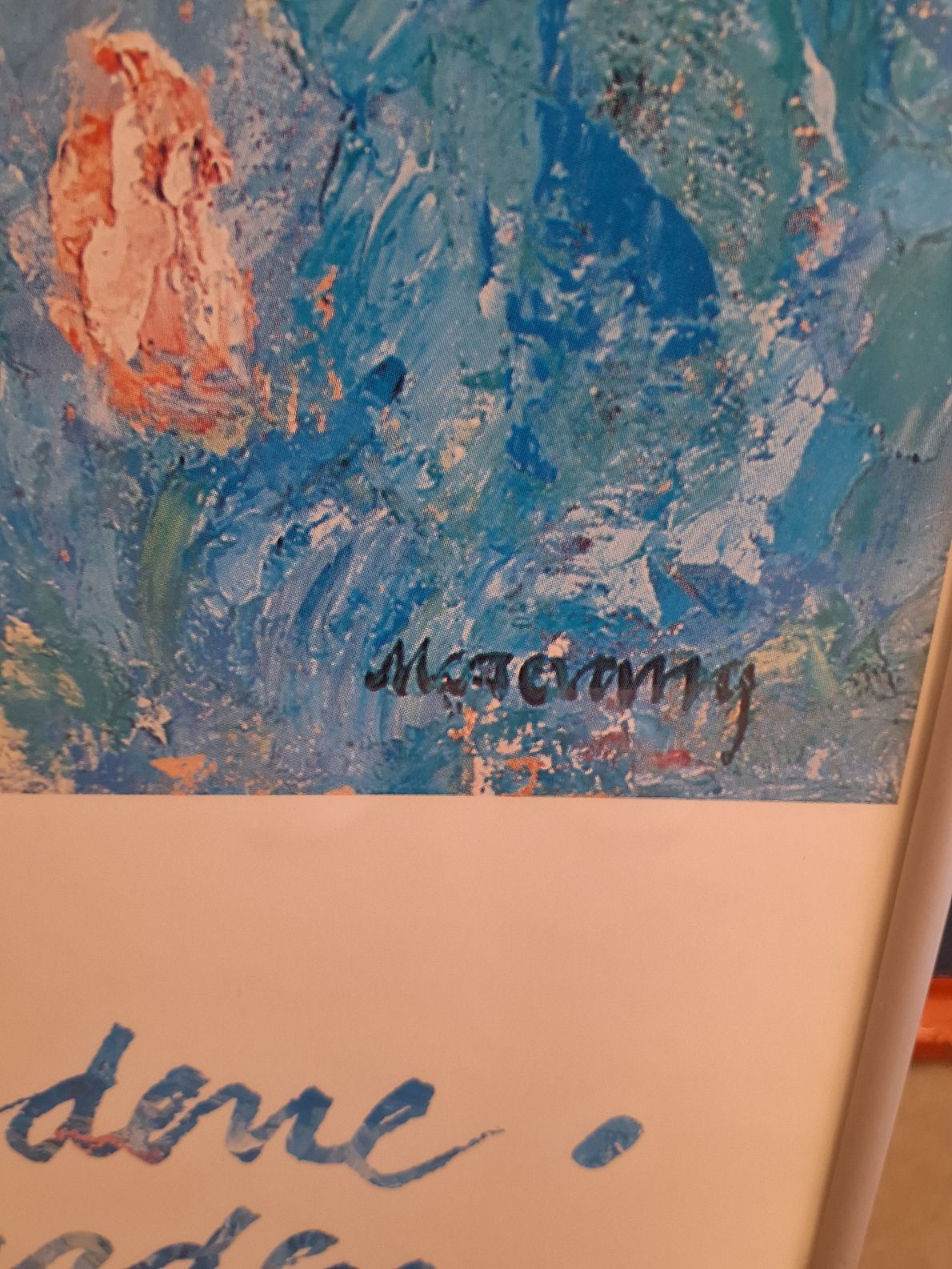 Indrammet plakat