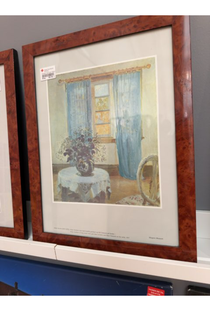 Billede af en stue "Anne Ancher"