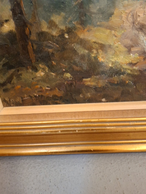 Ejnar Thorbjørn, motiv fra Rold skov