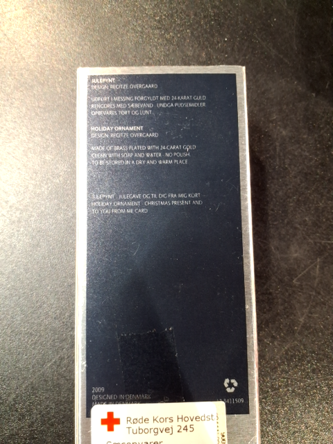 Georg Jensen gave og til/fra mærkat