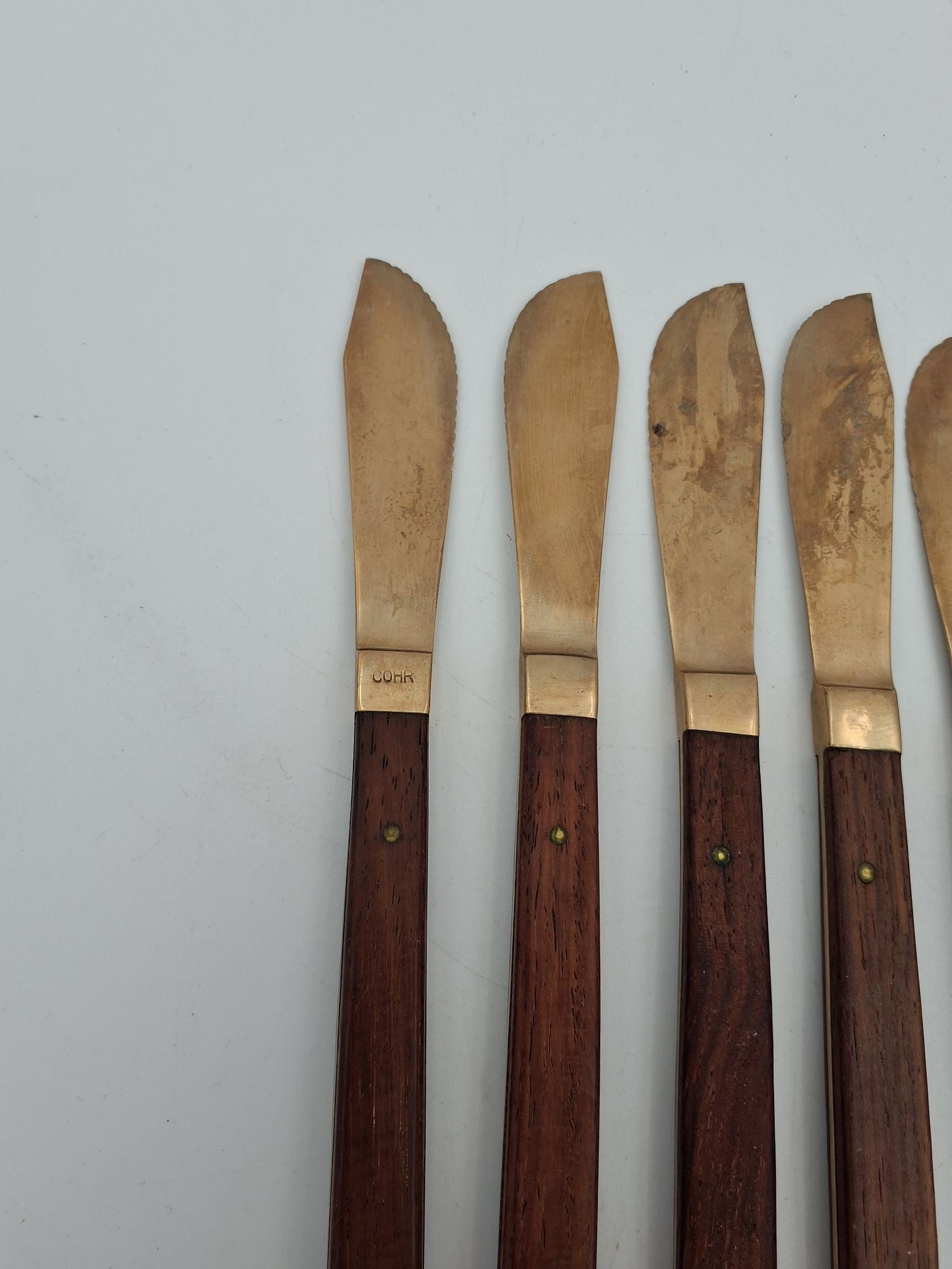 6 Cohr knive/gafler