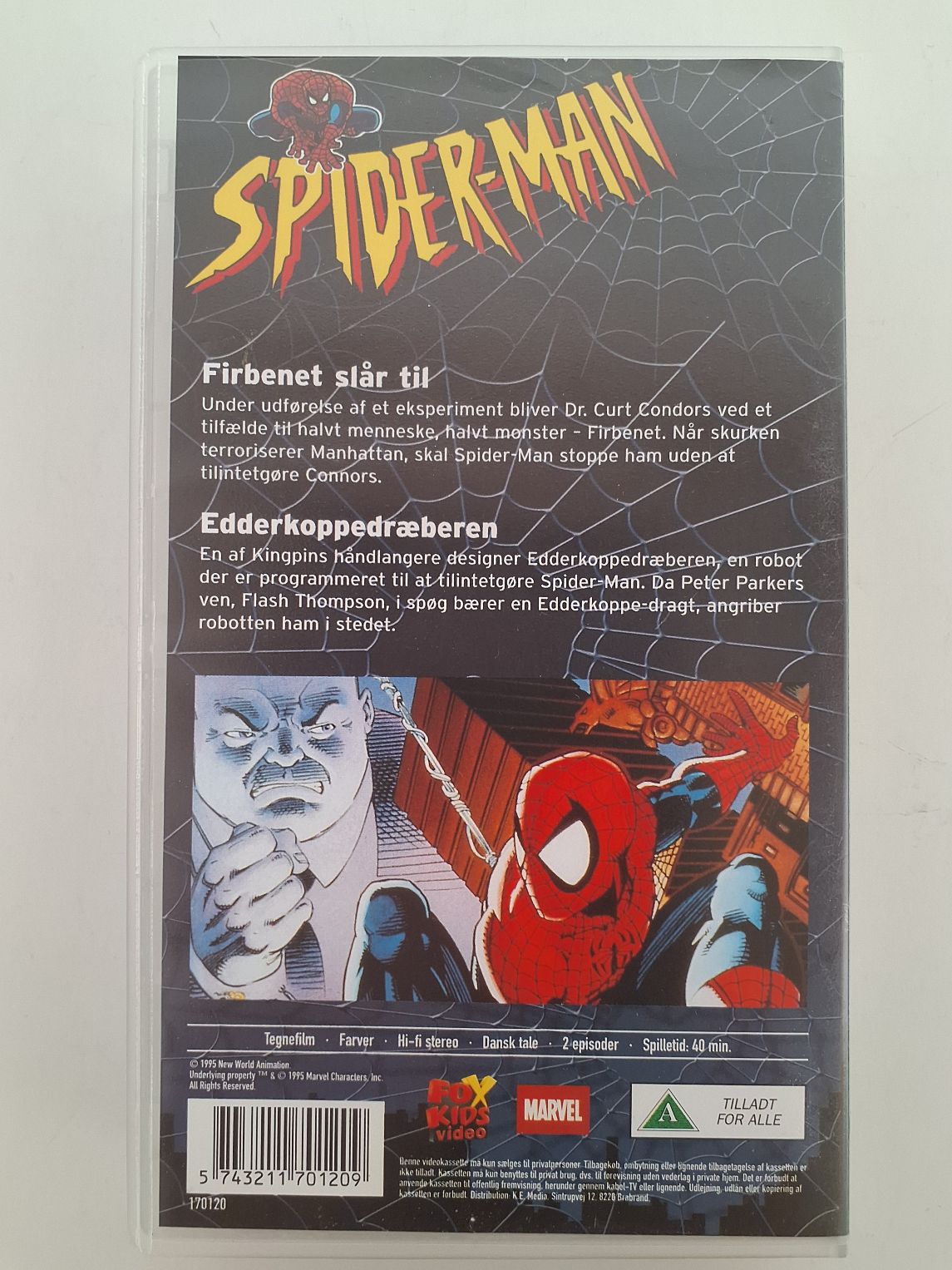 VHS Spider-man 1