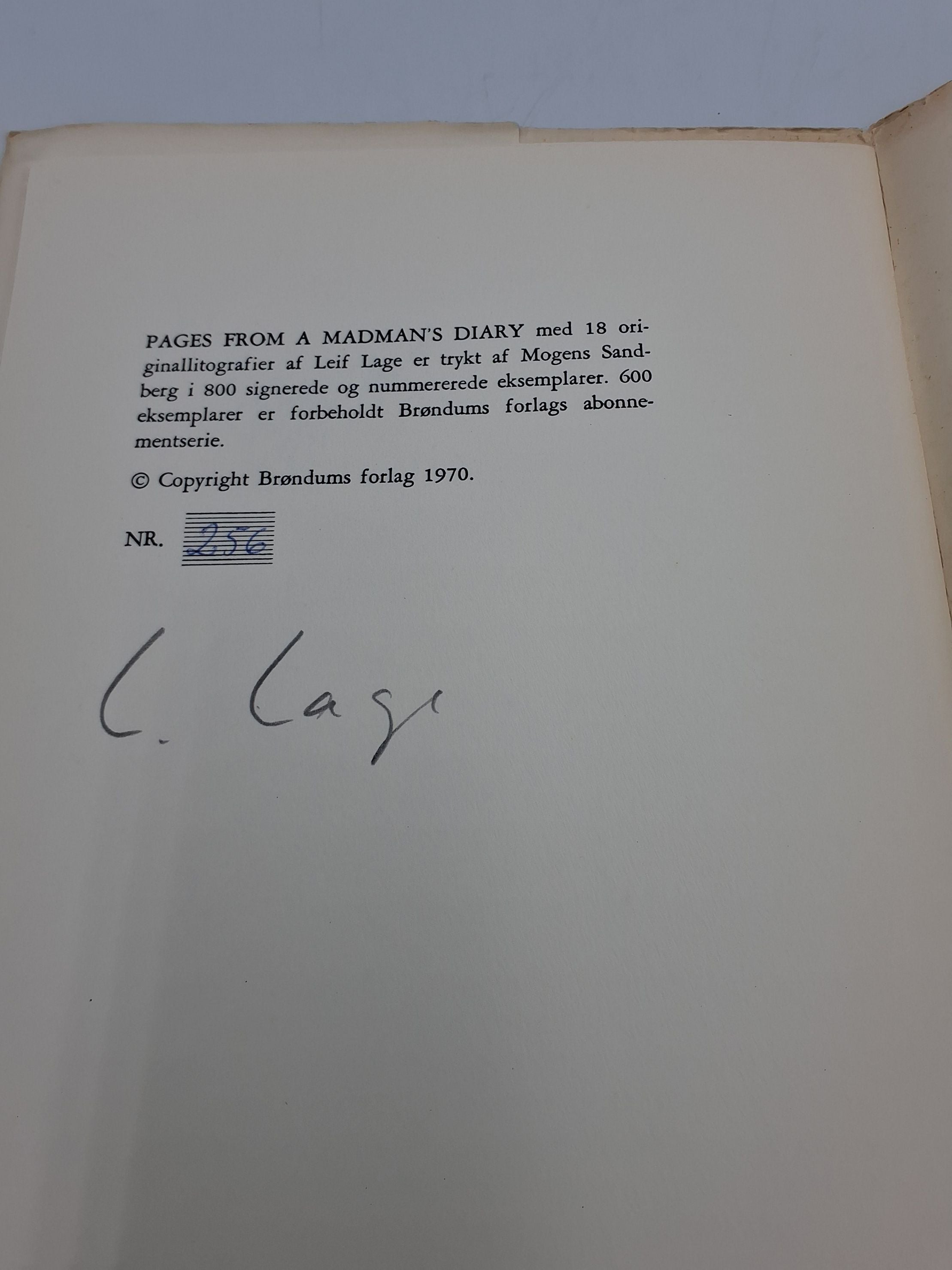 Bog: Leif Lage