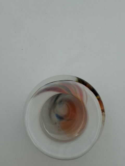 Holmegaard spraglet vase