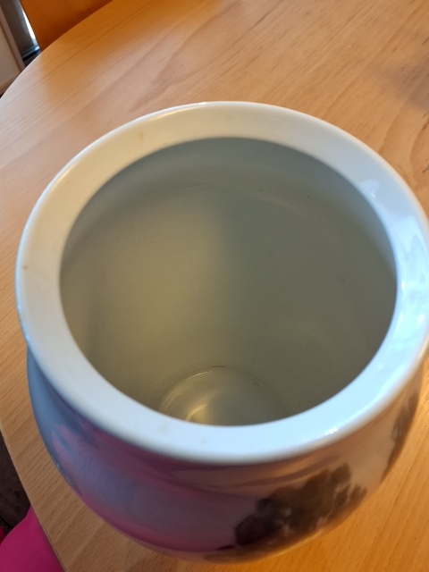 B & G vase 25 cm høj