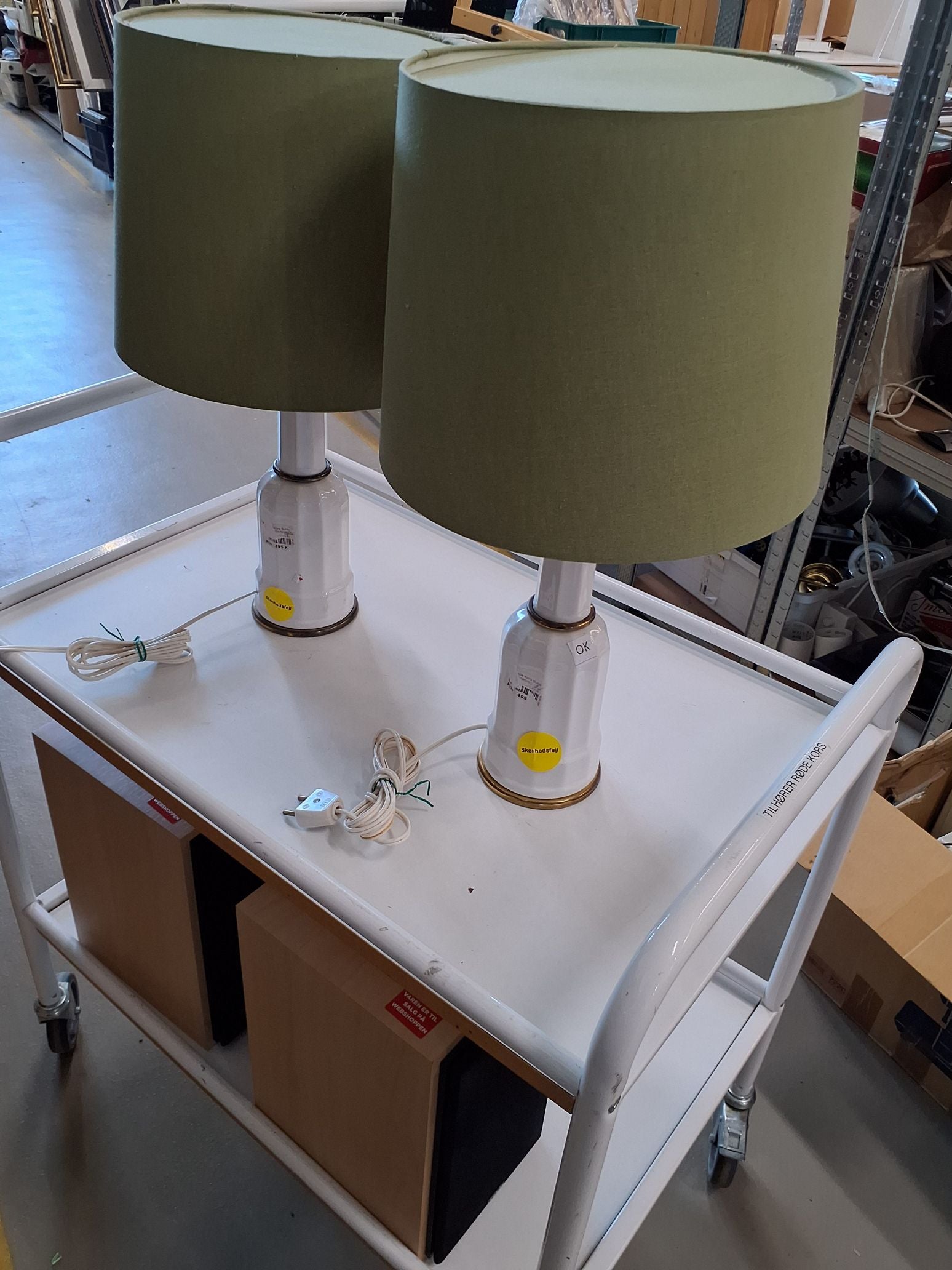 Klassisk Heiberg bordlampe
