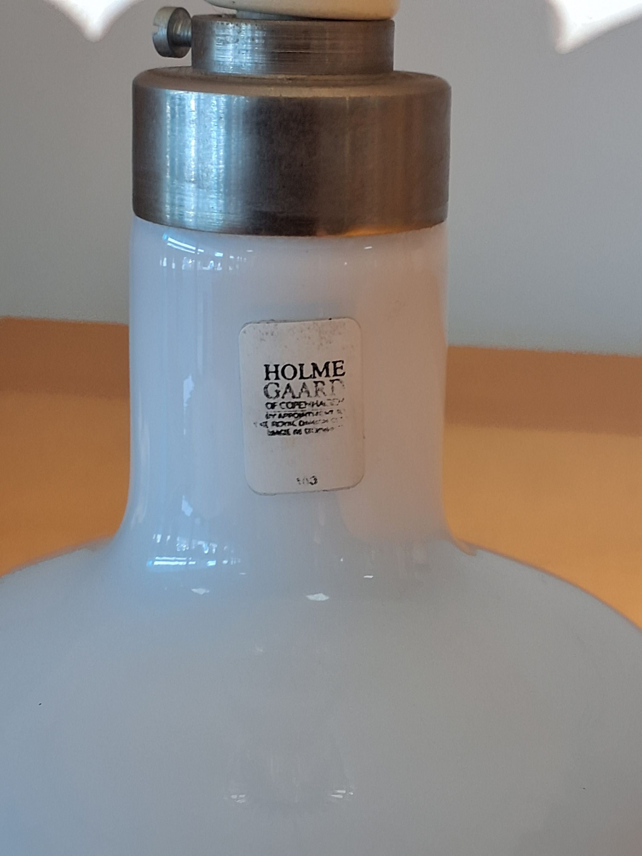 Bordlampe Holmegaard