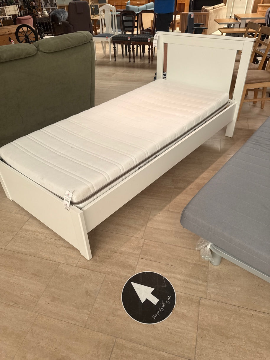 Seng hvid "ikea"