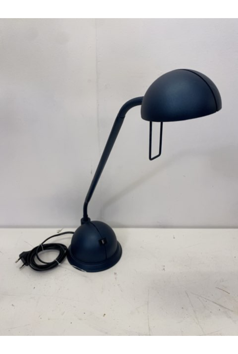 Sort bordlampe