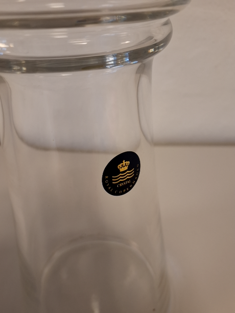 Royal Copenhagen krystal vase