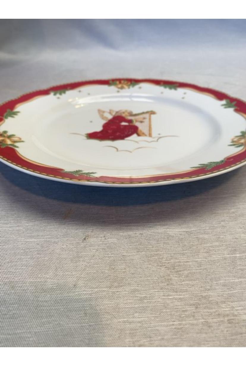 Firkløver middags tallerken