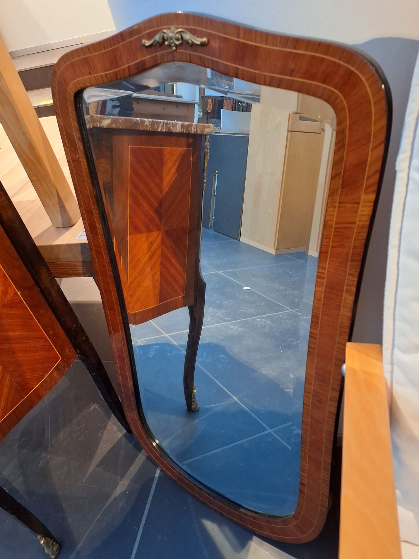 Kommode m spejl lille