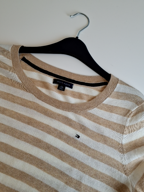 Tommy Hilfiger finstrikket bluse