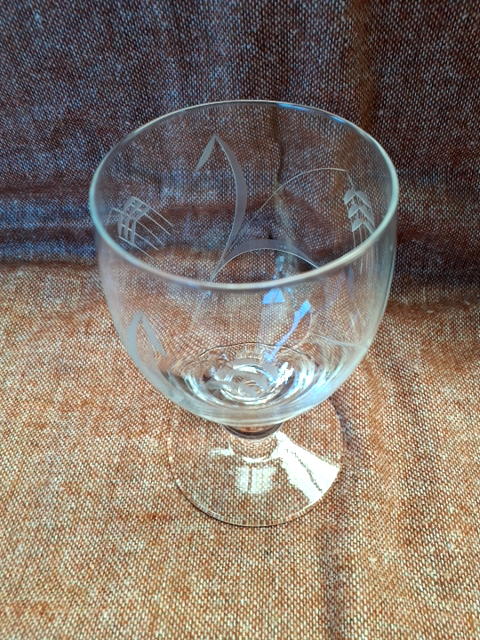 Holmegaard Hvidvins Glas Bygholm