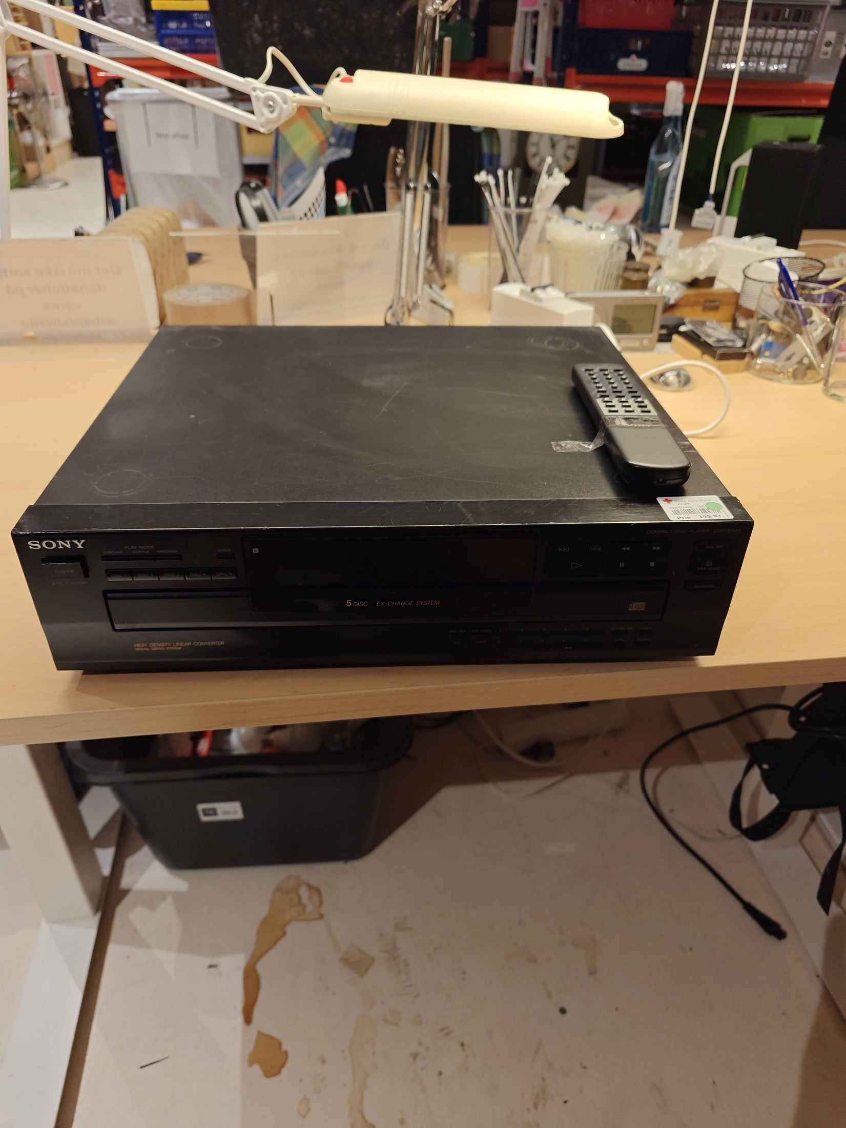 Sony 5 disc ex-change system