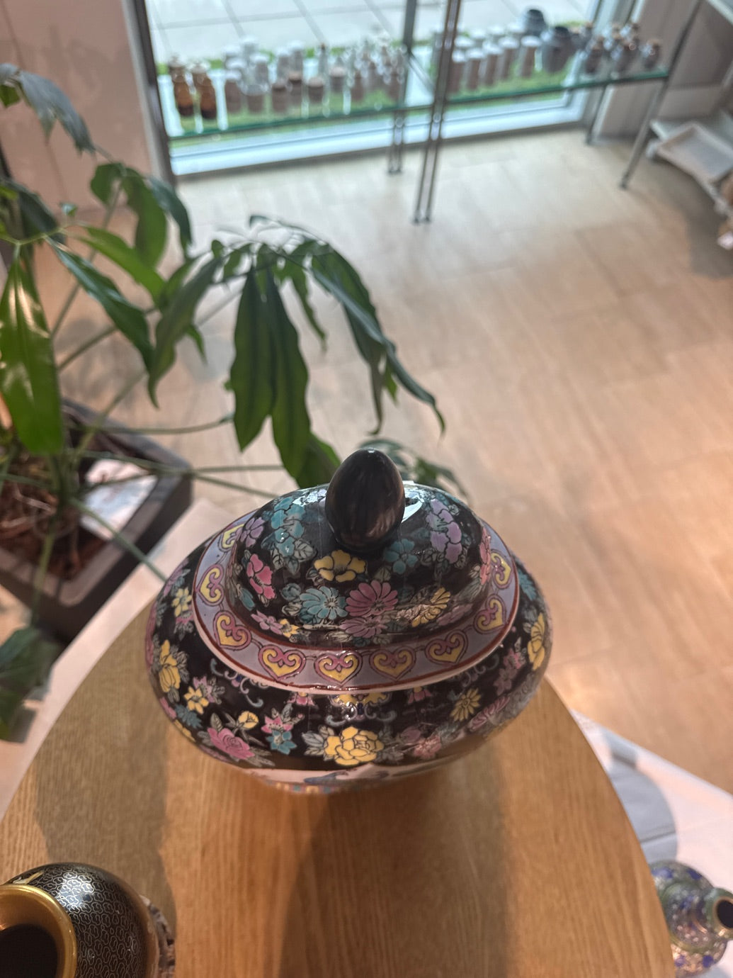 kinesisk cloisonné M. Fugle