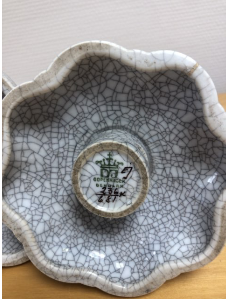 Dahl Jensen Copenhagen. 2 stk. stager