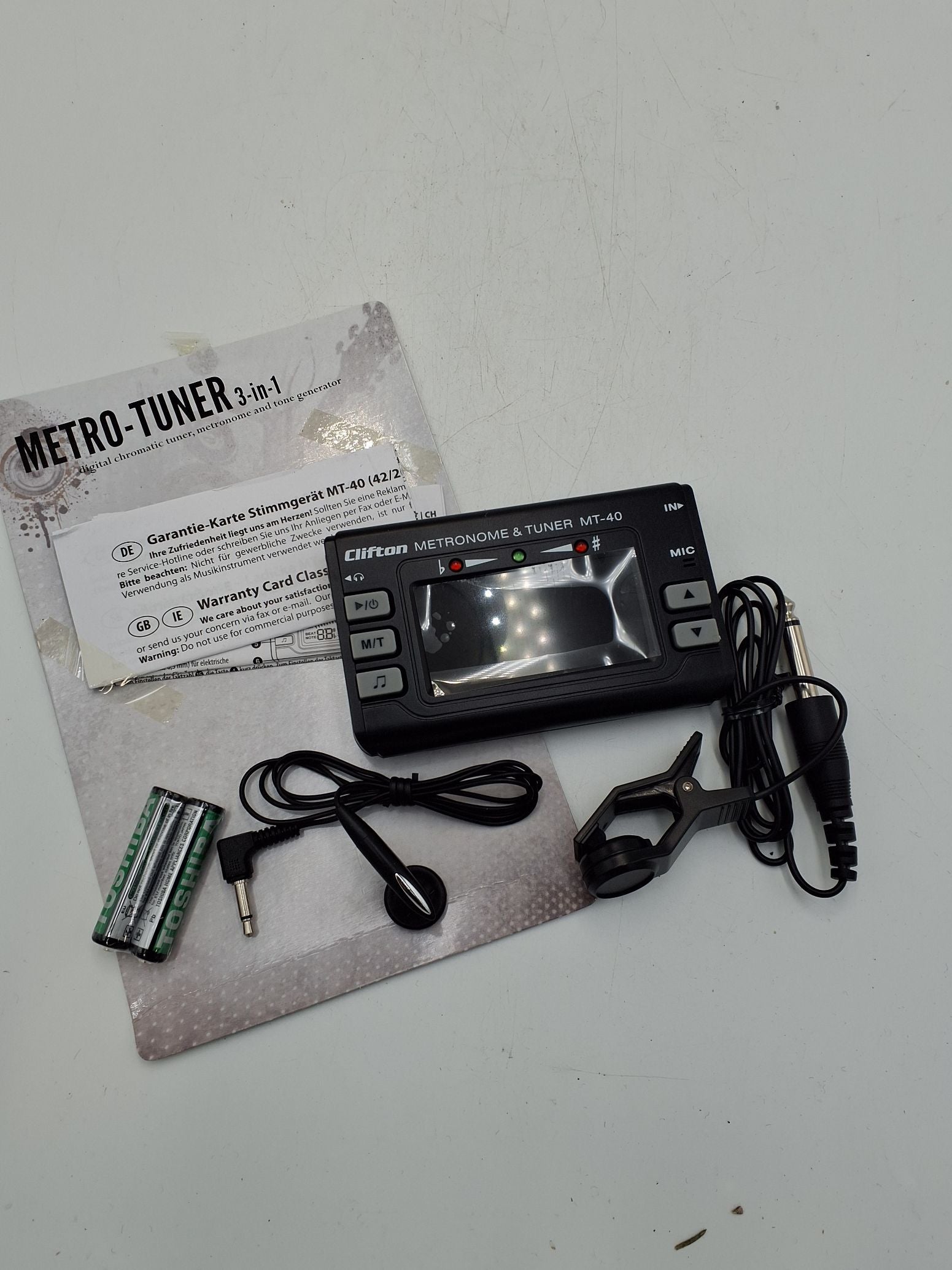 Clifton metronome og tuner