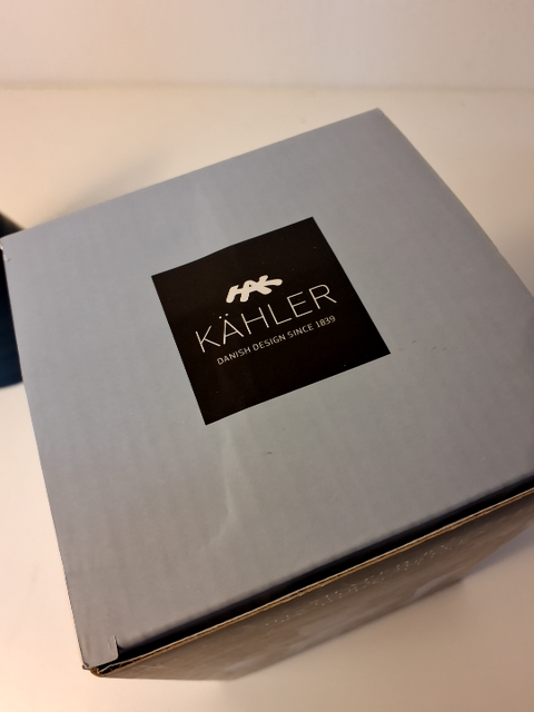 Kähler Blågrøn Glasurtop (stor)