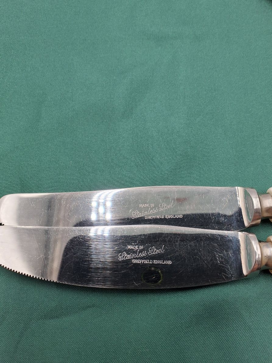 6 Sheffield knive