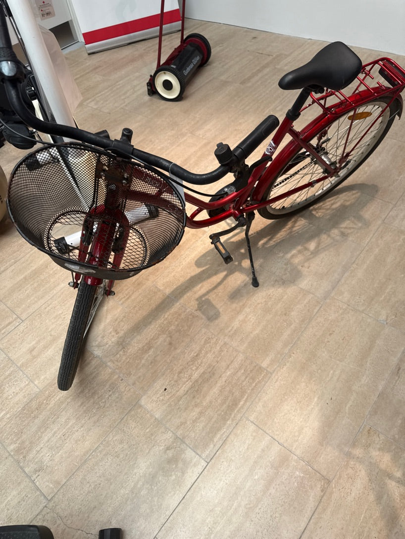Cykel i rød