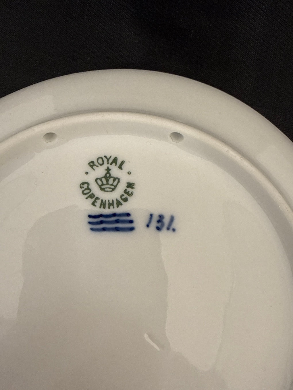 Juleplatte fra 1920, Royal Copenhagen