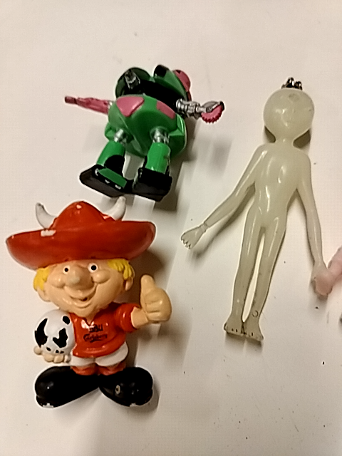 Vintage lot med fire figurer