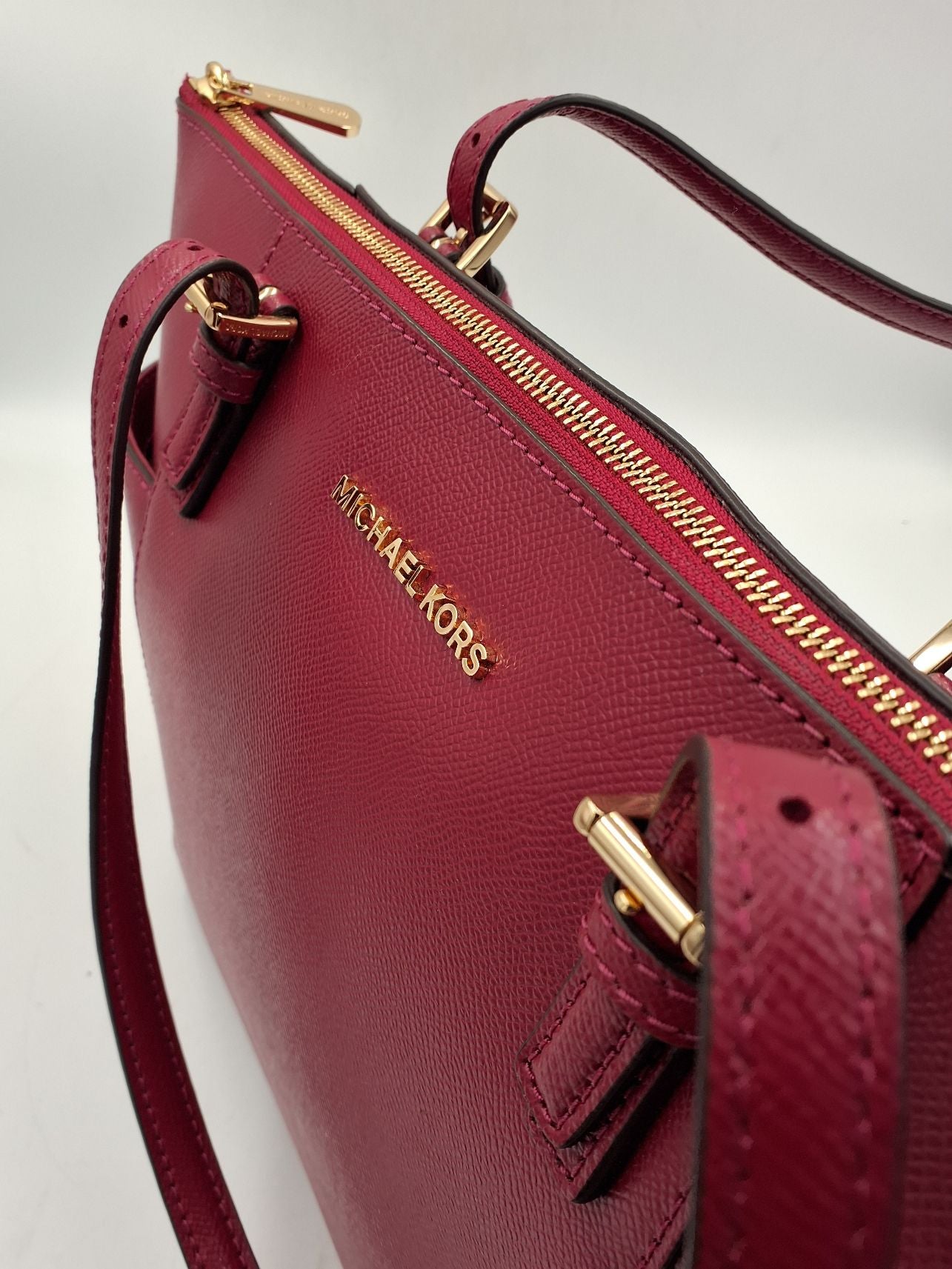 Tote taske i farven Berry