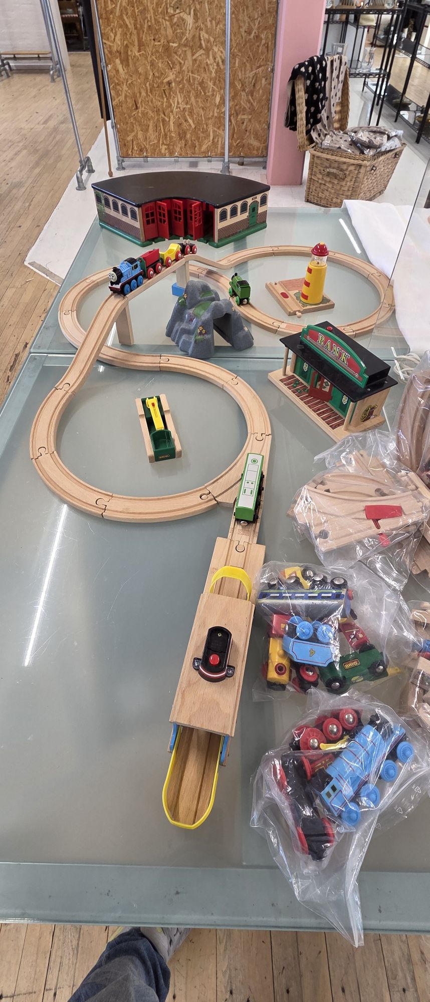 Træ togbane / Thomas Tog/ Brio mm