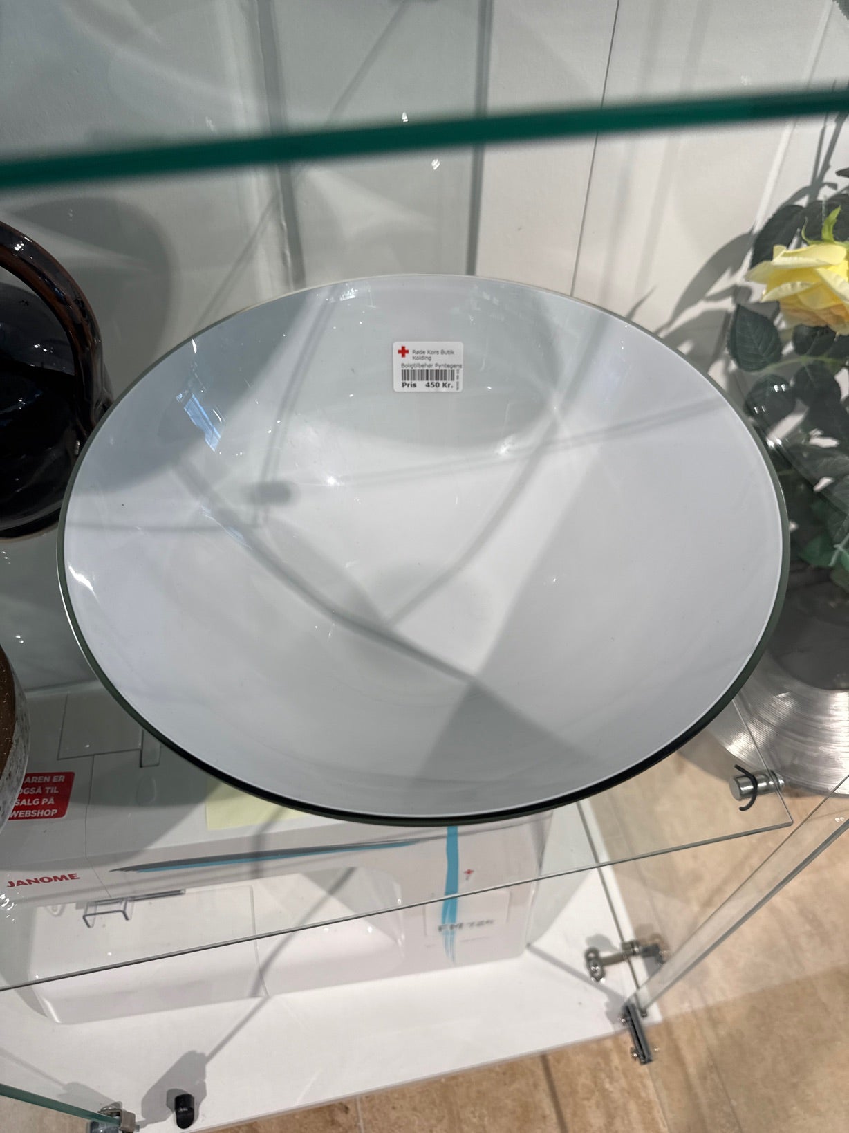 Glasskål grøn "Holmegaard"