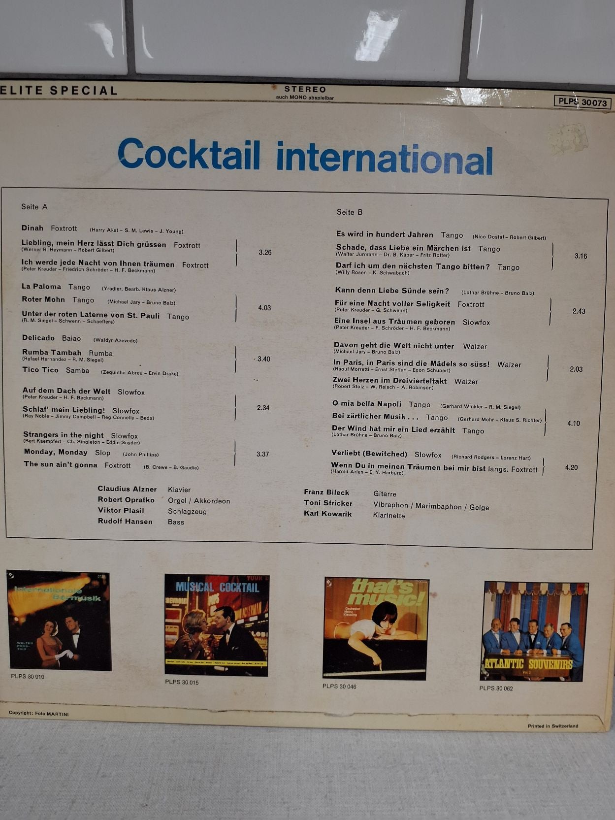 LP: Cocktail Internationa