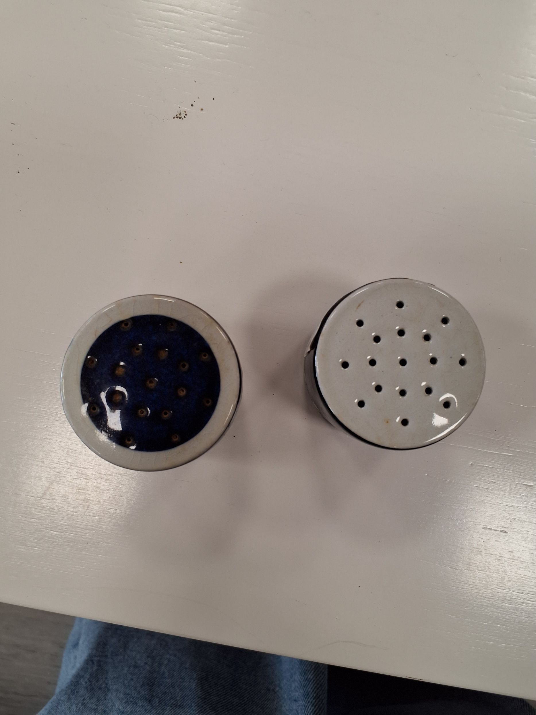 Keramik pepper- og saltsæt