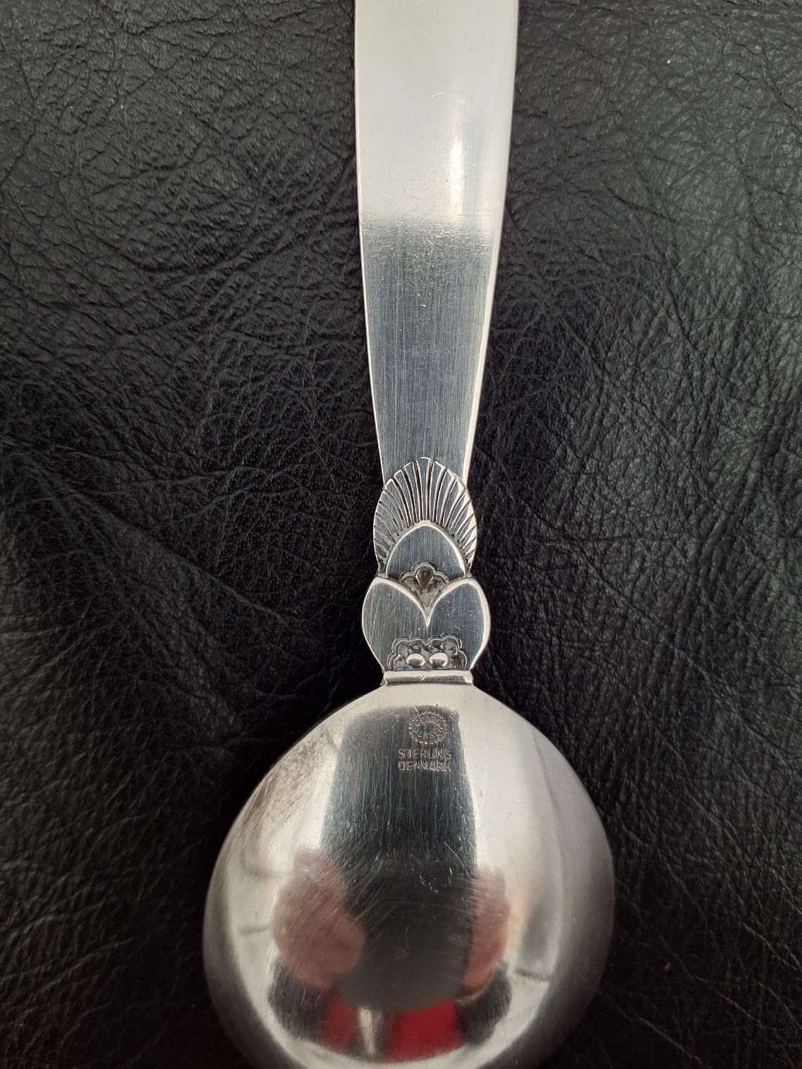 Georg jensen kaktus marmeladeske, sterling sølv