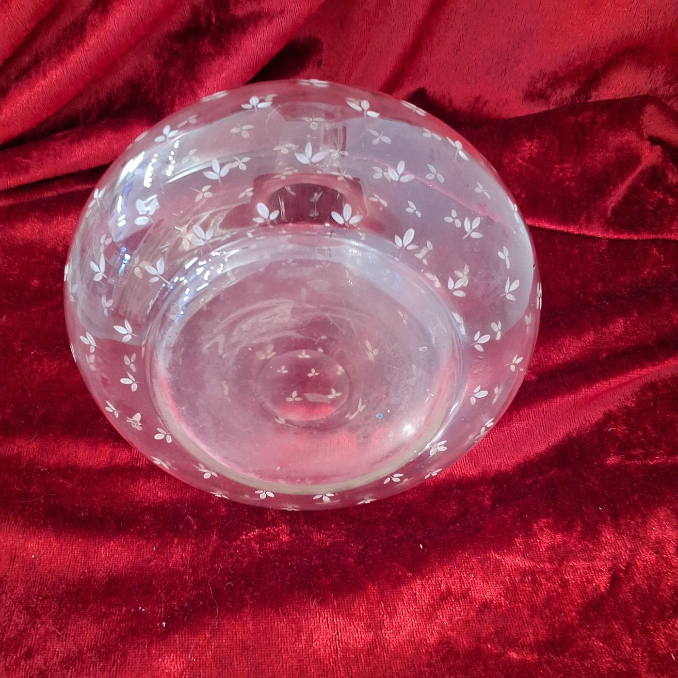 Vintage glaskaraffel