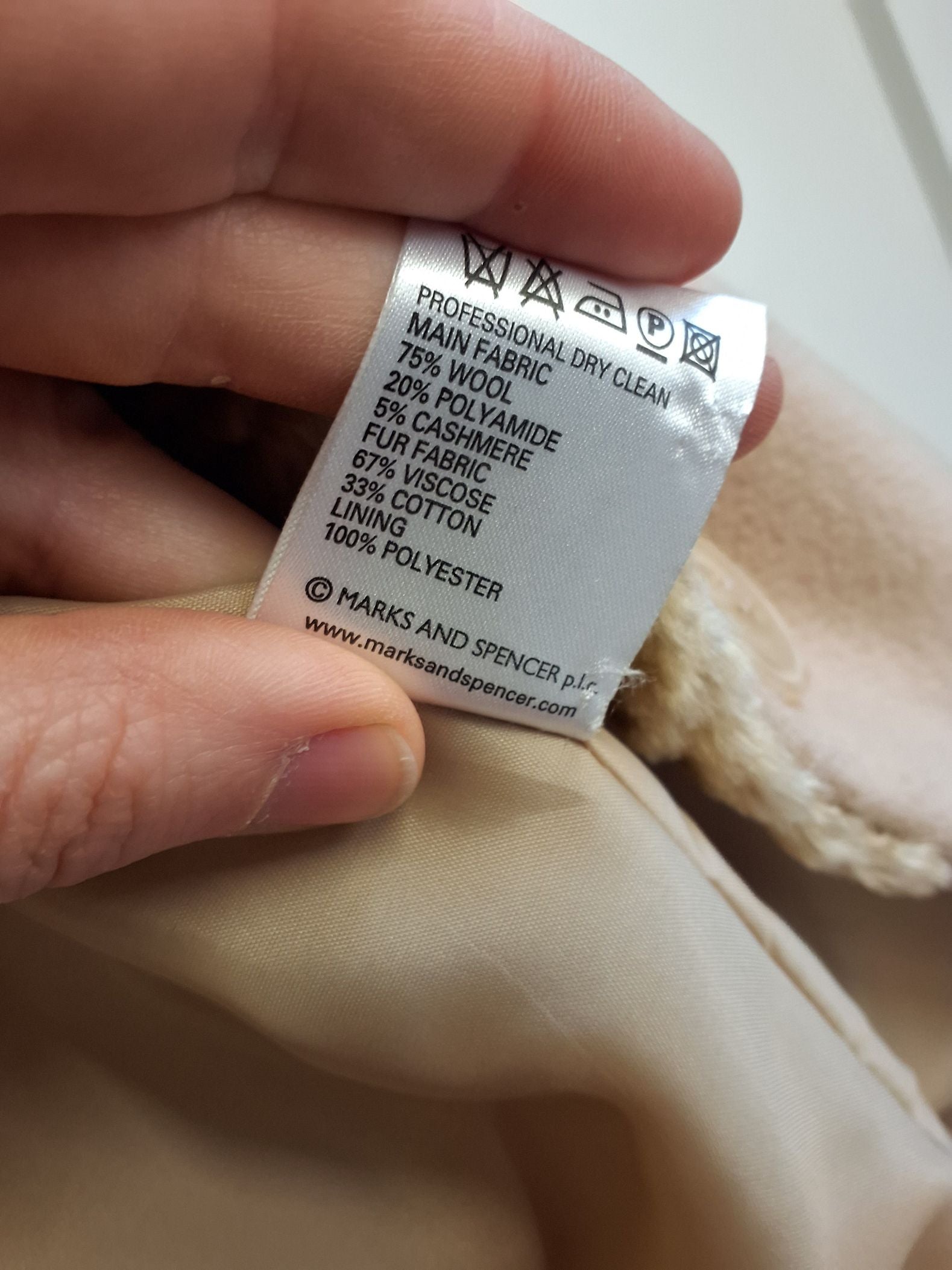 Marks & Spencer uldJakke