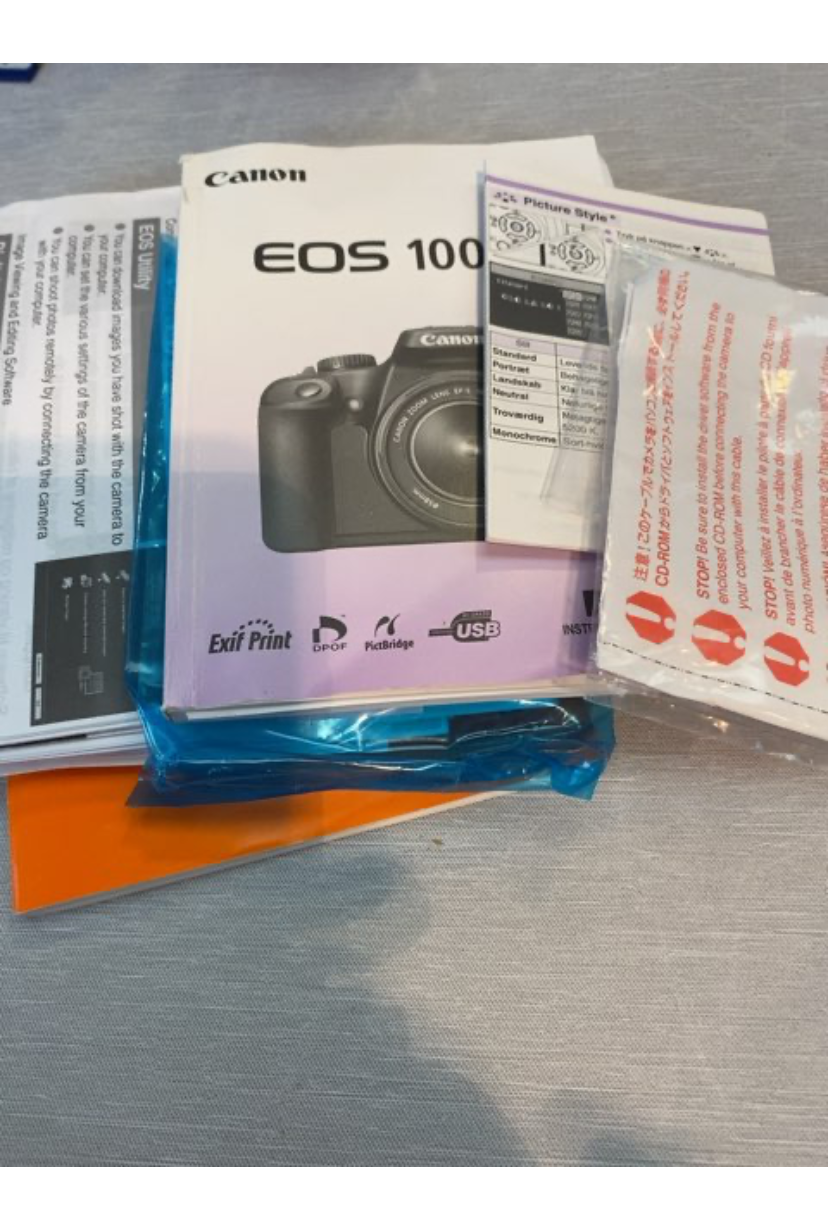 Canon kamera EOS 1000 D