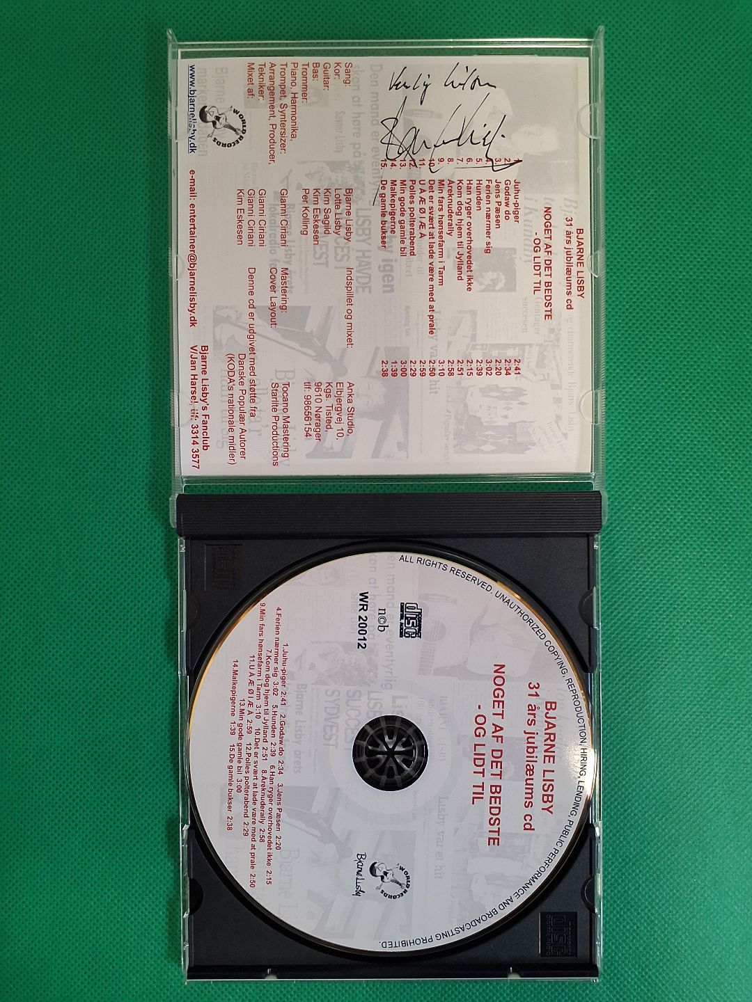 Cd: Bjarne Lisby "Noget af det bedste"